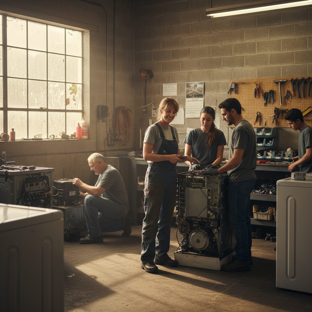 The Glendale Appliance Repair team at work in Glendale